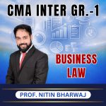 CMA INTER (Gr-1) Laws And Ethics (Syllabus-2022) By Prof. Nitin Bhardwaj