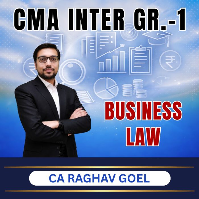 CMA INTER (Gr-1) Laws And Ethics (Syllabus-2022) By CA Raghav Goel ...
