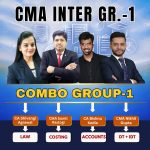 CMA Inter Group-1 Full Course (Combo) By CMA Sumit Rastogi, CA Bishnu Kedia , CA Shivangi Agrawal, CMA Nikhil Gupta