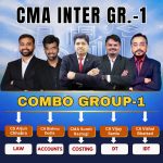 CMA Inter Group-1 Full Course (Combo) By CMA Sumit Rastogi, CA Bishnu Kedia, CS Arjun Chhabra, CA Vijay Sarda, CA Vishal Bhattad