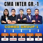 CMA Inter Group-1 Full Course Syllabus 2022 (Combo) By CMA Sumit Rastogi, CMA Santosh Kumar, CA Divya Agarwal, CA Bhanwar Borana, CA Vishal Bhattad