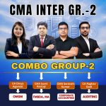 CMA Inter Group-2 Full Course (Combo) By CMA Sumit Rastogi, CMA Santosh Kumar, CA Raghav Goel, CA Divya Agarwal