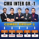 CMA Inter Group-1 Full Course Syllabus 2022 (Combo) CMA Sumit Rastogi, CMA Santosh Kumar , CA Vijay Sarda , CA Vishal Bhattard , CA Raghav Goel ,