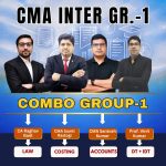 CMA Inter Group-1 Full Course (Combo) By CMA Sumit Rastogi, CMA Santosh Kumar, CA Raghav Goel, Prof. Vinit Kumar