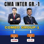 Combo Group-1 (Syllabus 2022) CMA Inter Group-1 By CMA Sumit Rastogi, CMA Nikhil Gupta