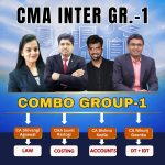 CMA Inter Group-1 Full Course (Combo) By CMA Sumit Rastogi, CA Bishnu Kedia, CA Shivangi Agrawal, CA Nikunj Goenka