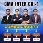 CMA Inter Group-1 Full Course (Combo) By CMA Sumit Rastogi, CMA Santosh Kumar, CS Arjun Chhabra, CA Nikunj Goenka