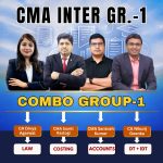 CMA Inter Group-1 Full Course (Combo) By CMA Sumit Rastogi, CMA Santosh Kumar, CA Divya Agarwal, CA Nikunj Goenka