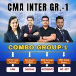 CMA Inter Group-1 Full Course (Combo) By CMA Sumit Rastogi, CMA Santosh Kumar, CA Shivangi Agrawal, CMA Nikhil Gupta