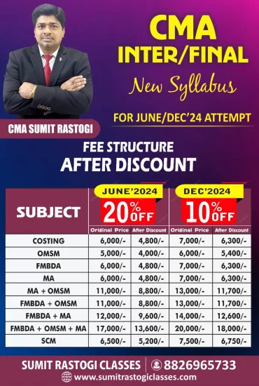 new fee structure